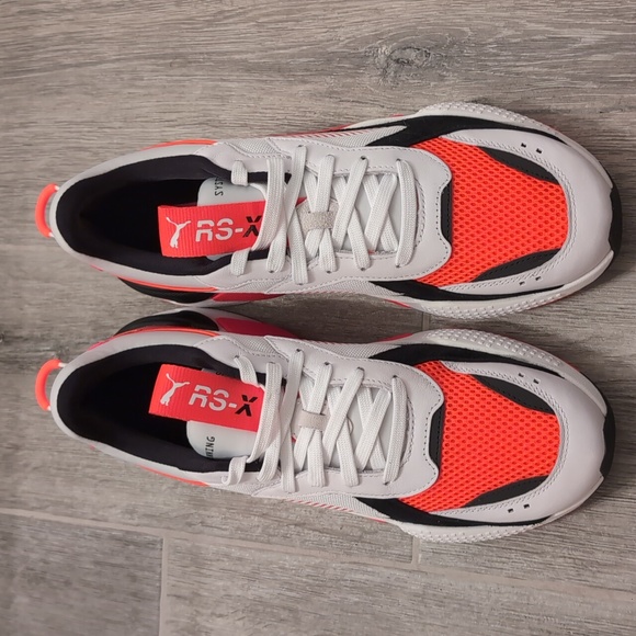 Puma RS-X3 White and OrangeSneakers - Picture 2 of 6
